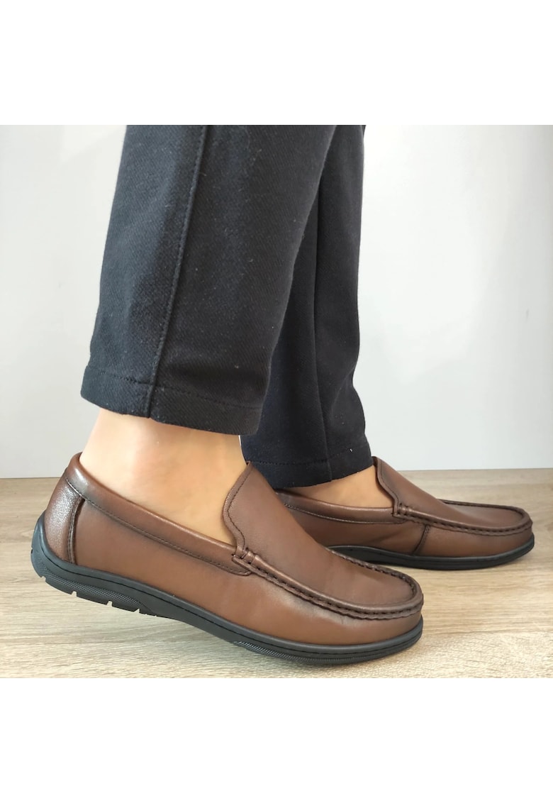 Pantofi Casual Barbati 640018B 02-N Maro - Maro - Maro