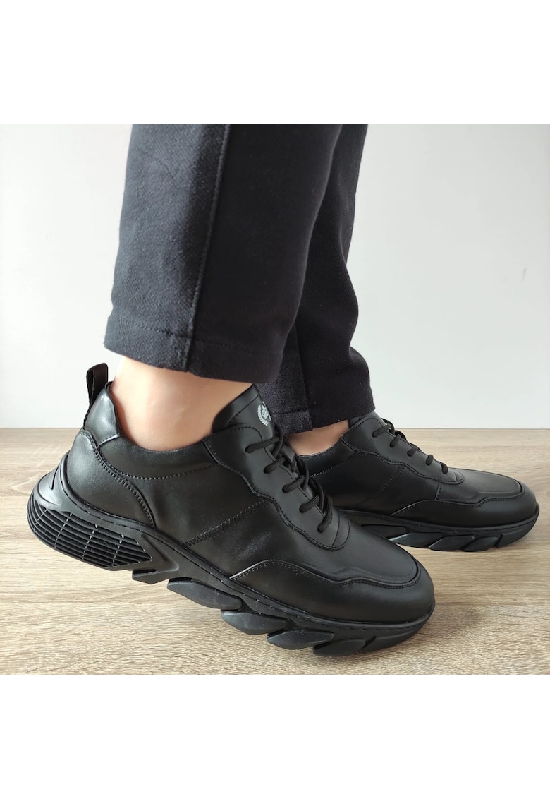 Pantofi Casual Barbati 93510 Negri - 40 - Negru