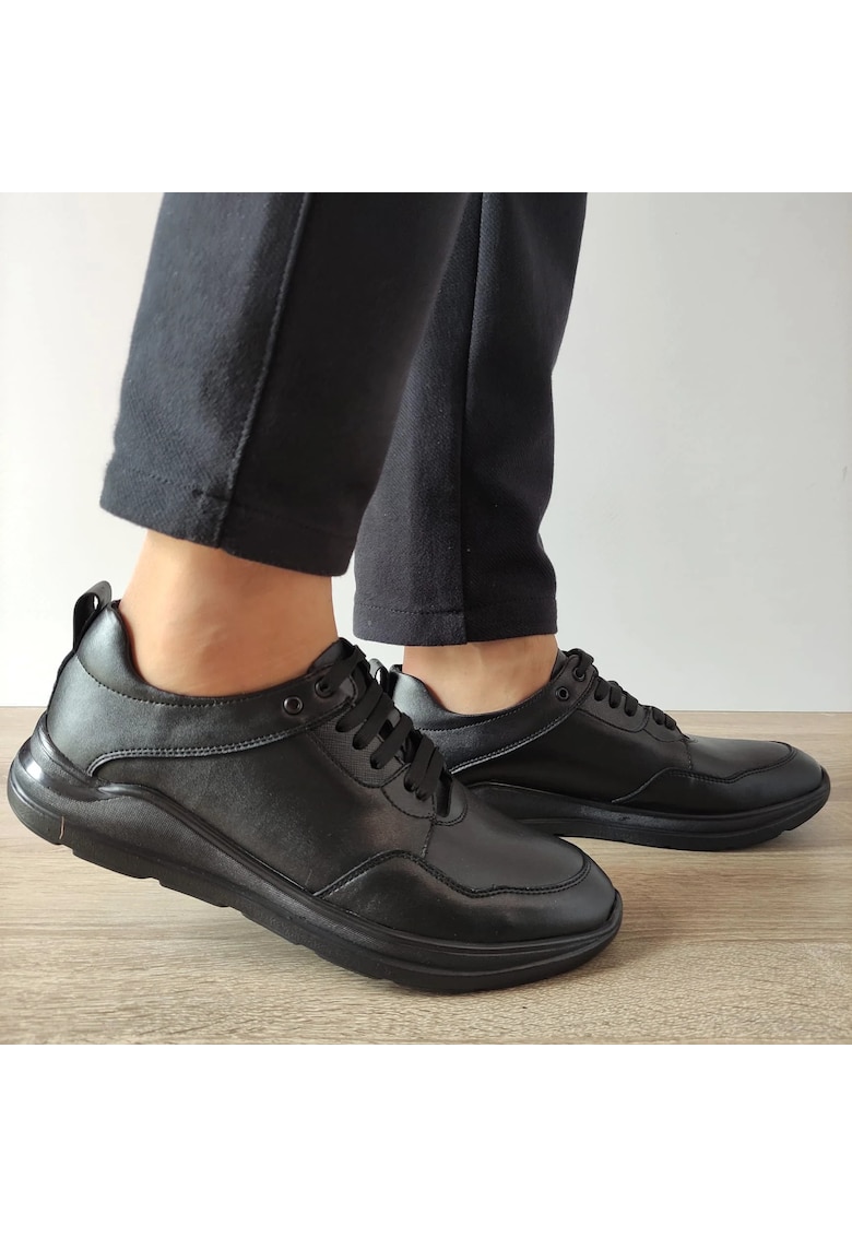 Pantofi Casual Barbati 128 Negri - Negru - Negru