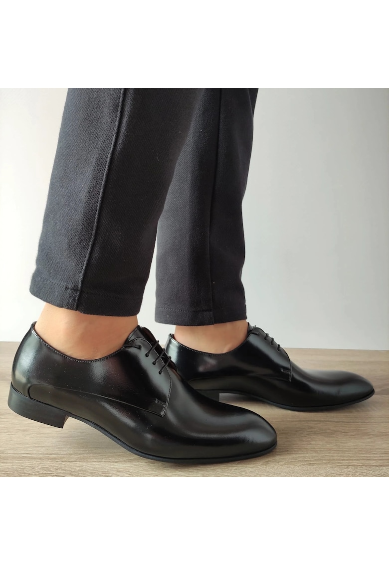 Pantofi Eleganti Barbati 8498-0017 Negri Florantic - Negru - Negru