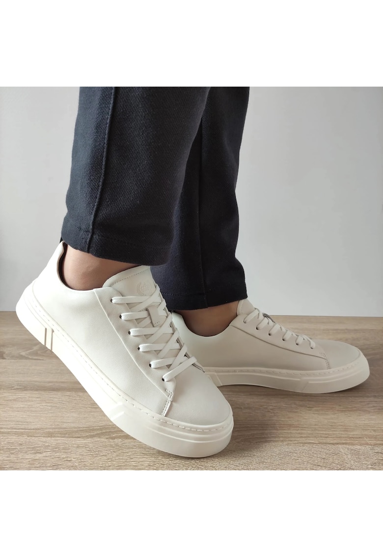 Pantofi Casual Barbati 3210 Off White - Off White