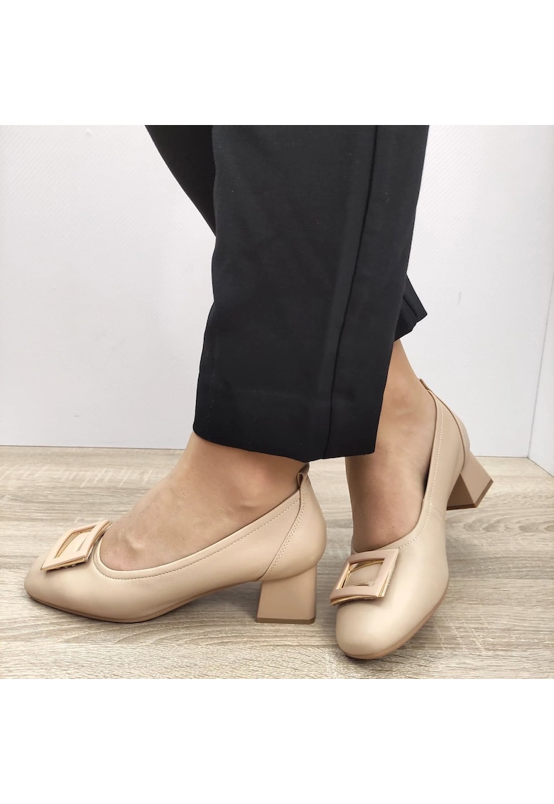 Pantofi Eleganti Dama 440011D 03-N Paicot - Apricot