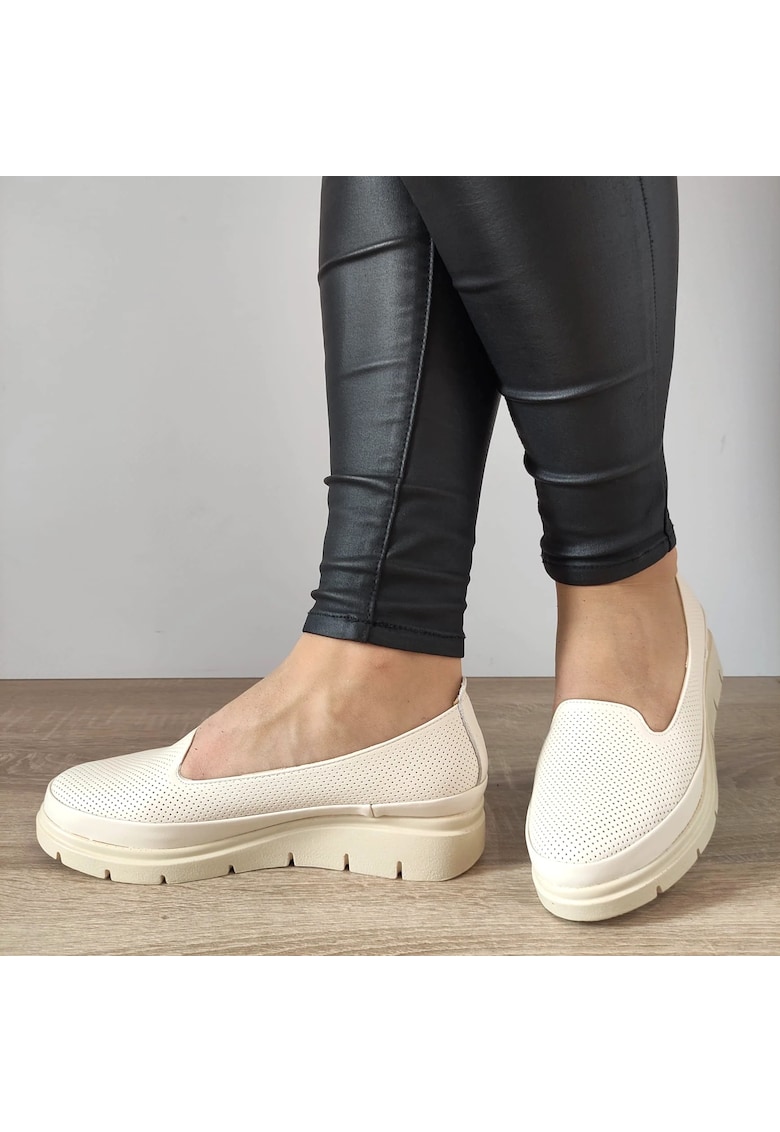 Pantofi Casual Dama 1721-6 Bej - Bej - Bej