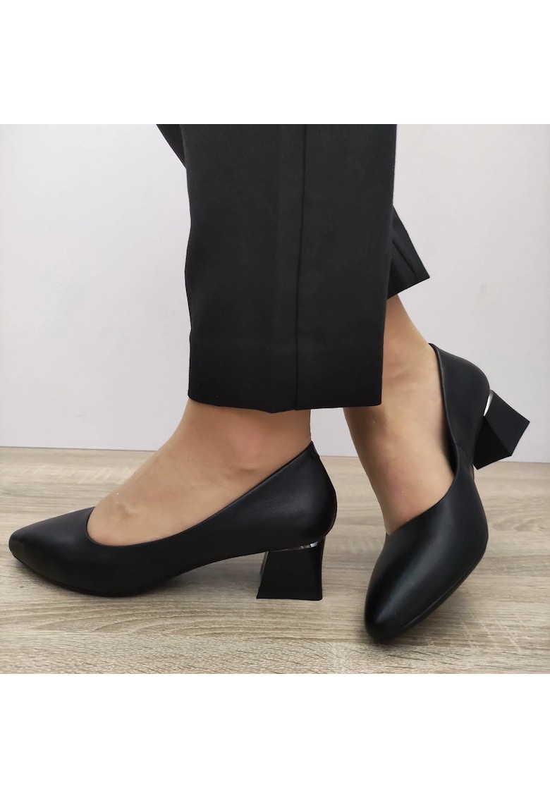 Pantofi Eleganti Dama 3028 Negri - Negru - Negru