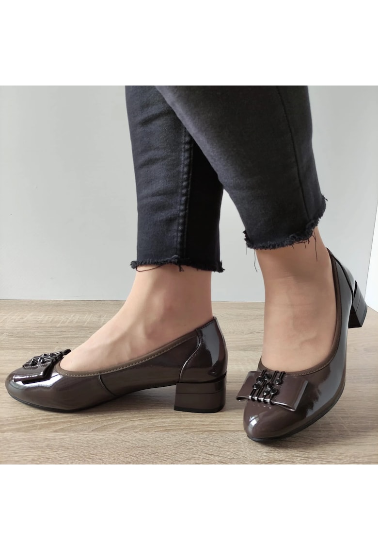 Pantofi Eleganti Dama 140014A 14-L Maro Lac - Maro Lac - Maro