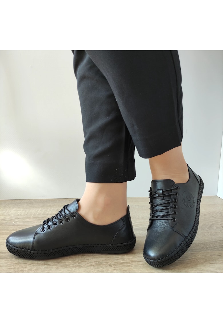 Pantofi Casual Dama 24600 Negri - Negru - Negru
