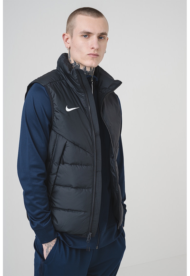 Vesta matlasata cu puf si logo