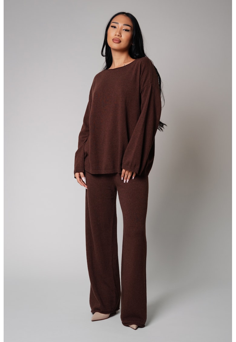 Set Lorelle mix lana si casmir Brown 8752