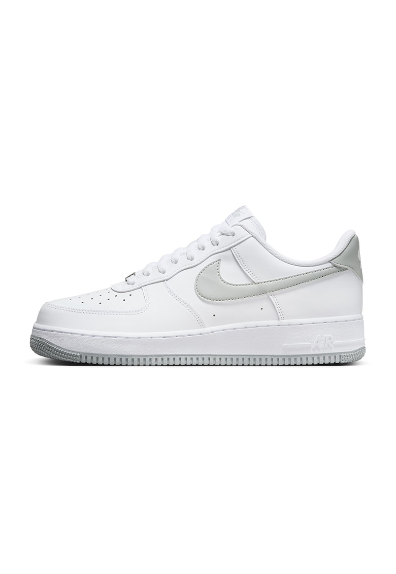 Pantofi sport de piele si piele ecologica cu logo