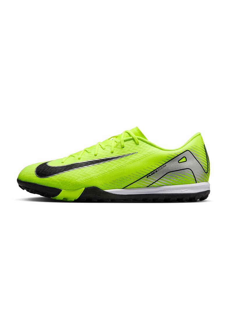 Pantofi Mercurial Vapor 16 Academy cu branturi cu amortizare - pentru fotbal - Negru/Verde neon