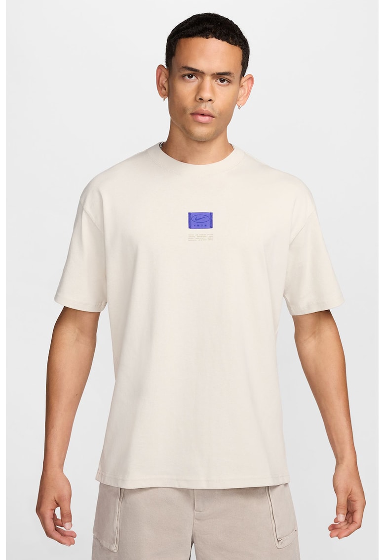 Tricou de bumbac cu logo Lifestyle