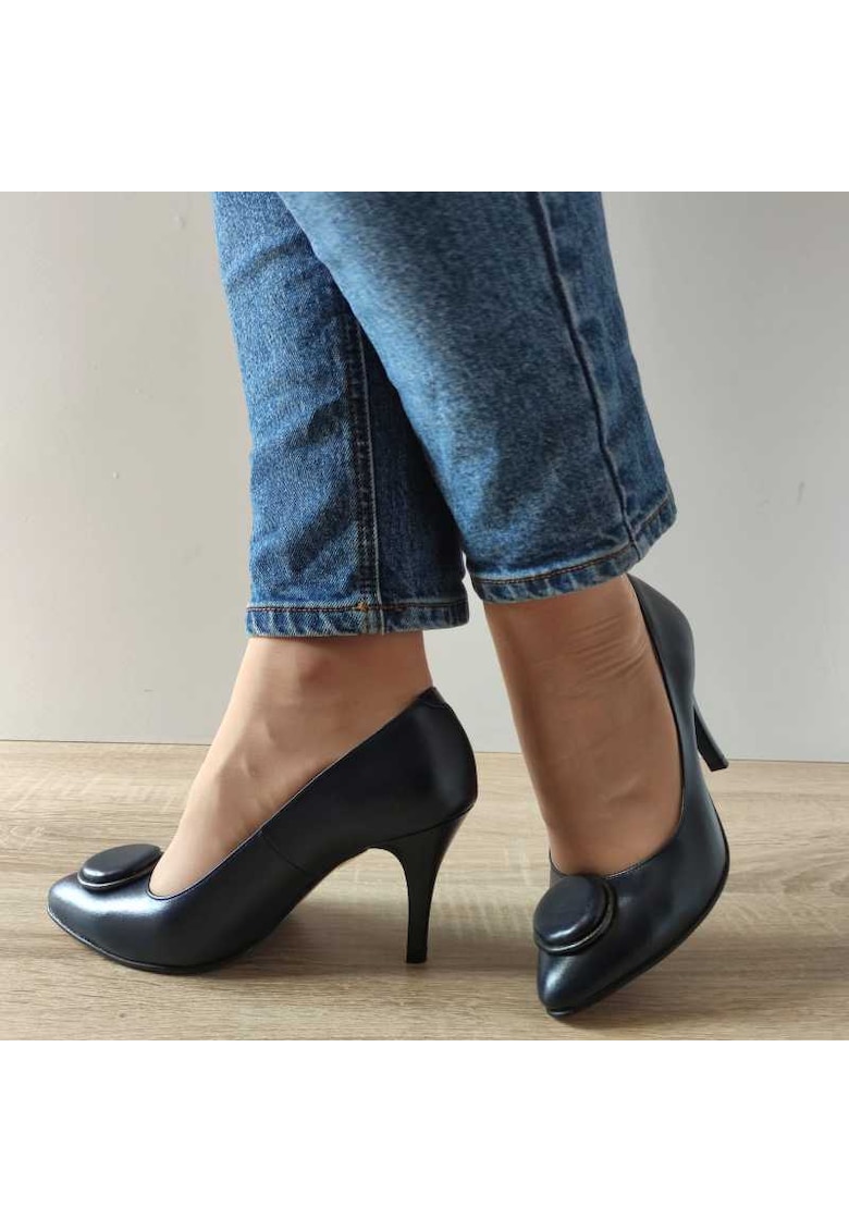Pantofi Eleganti Dama 40216 Bleumarin - Bleumarin - Bleumarin