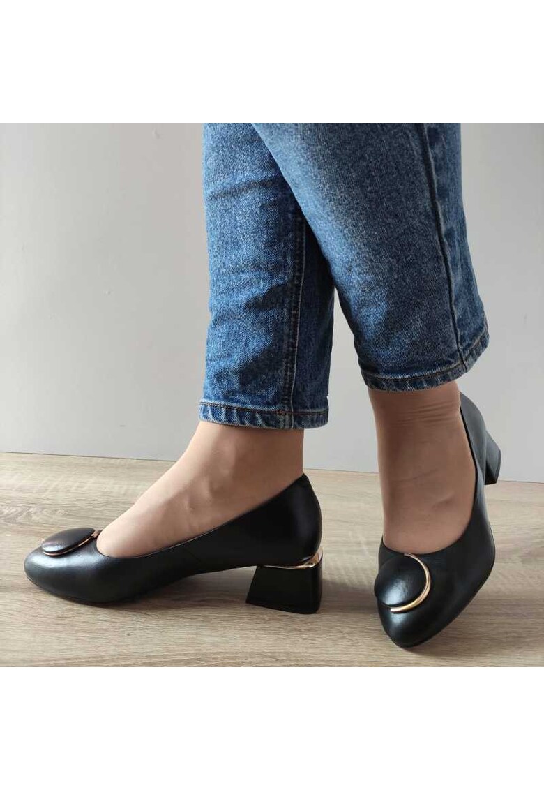 Pantofi Eleganti Dama E1481 2198 Negri - Black