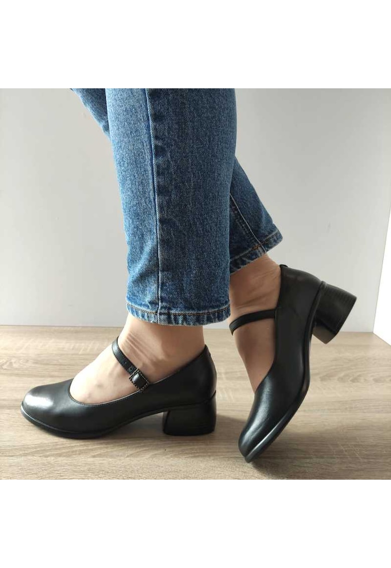 Pantofi Casual Dama 123425 Negri - Black - Negru