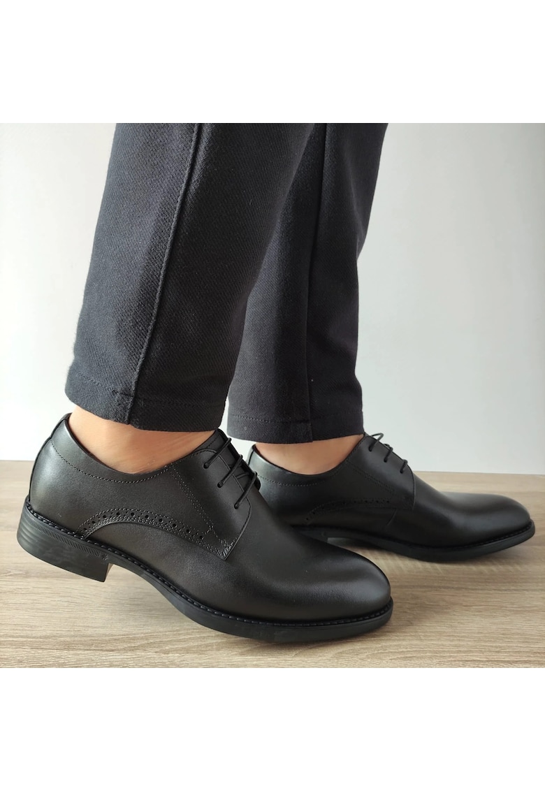 Pantofi Eleganti Barbati Hkh2558 Negri - Negru