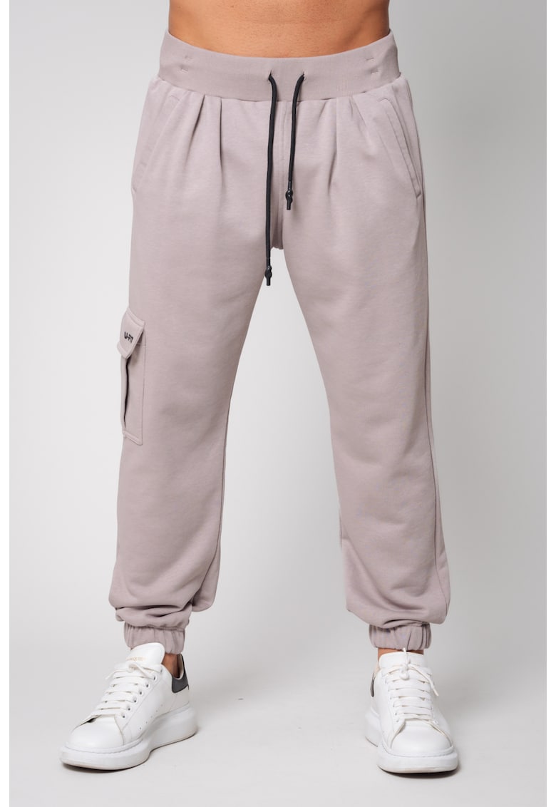 Pantaloni lung cargo Warm Taupe 14738 Pantaloni lung cargo Warm Taupe 14738