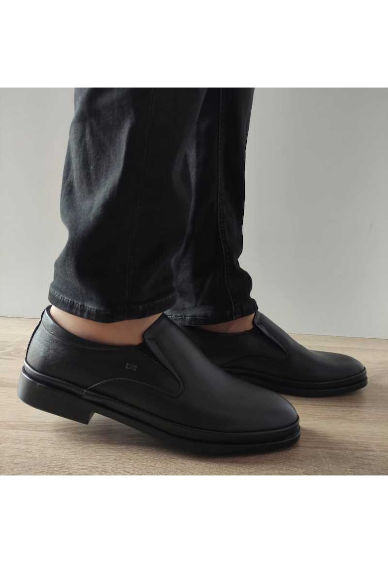 Pantofi Casual Barbati Dr Jells Gr6292-J72 - Black - Negru