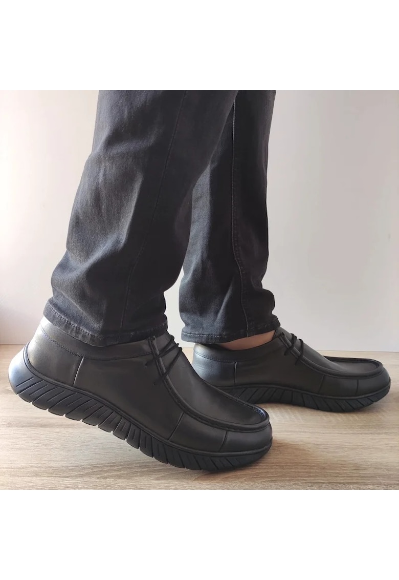 Pantofi Casual Barbati B64-1453 Negri - Black