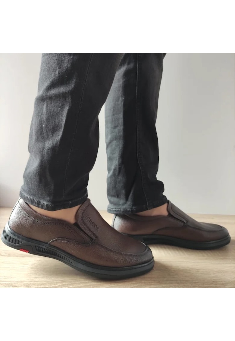Pantofi Casual Barbati 650035B 02-N Maro - Brown - Maro