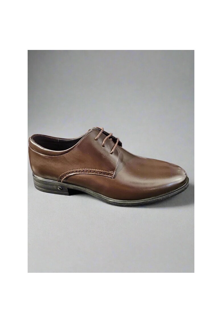 Pantofi Eleganti Barbati F066-020 Coffee - Coffee