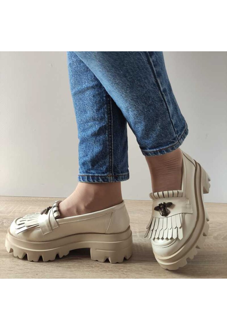 Pantofi Casual Dama 2011-5 Bej - Bej