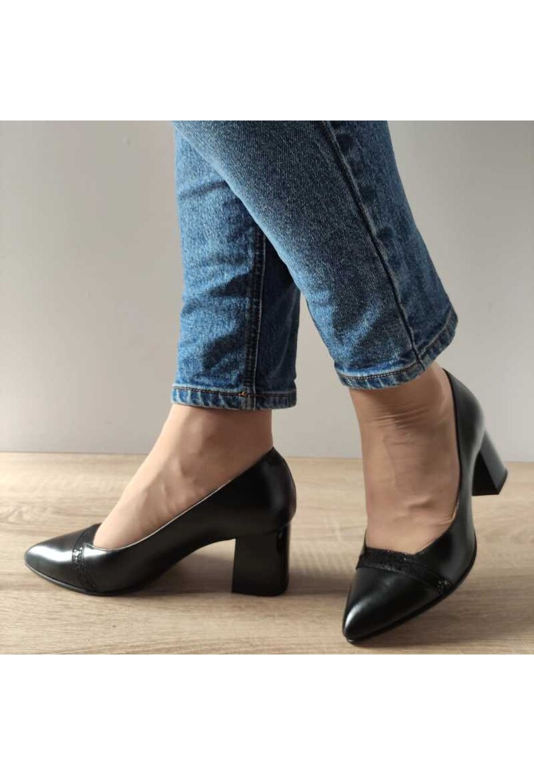 Pantofi Eleganti Dama 13462 Negri - Black