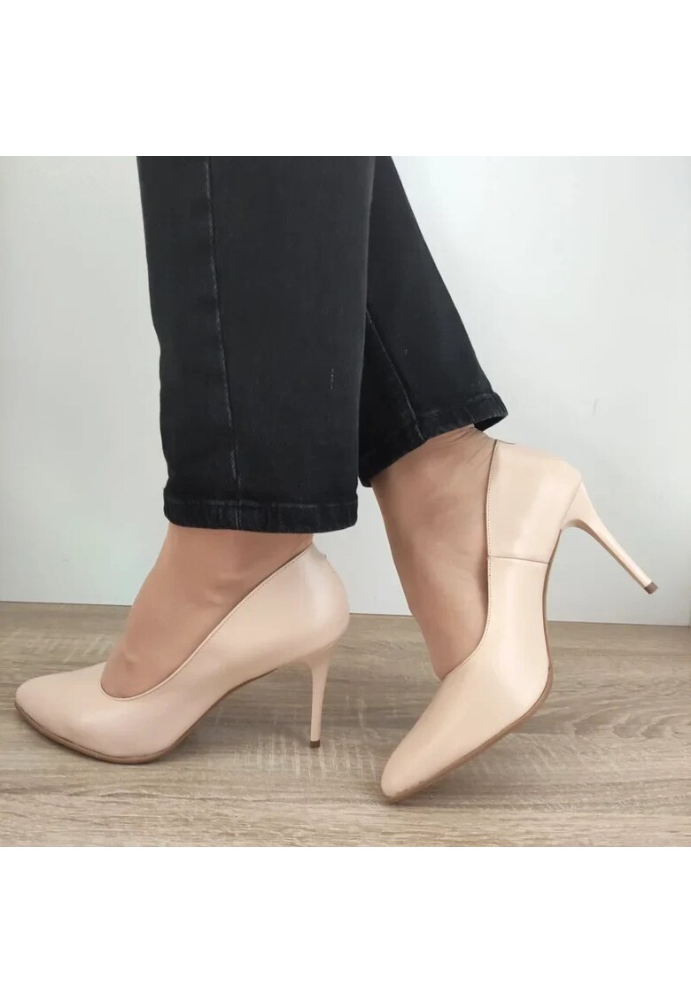 Pantofi Eleganti Dama 3527 Bej - Bej