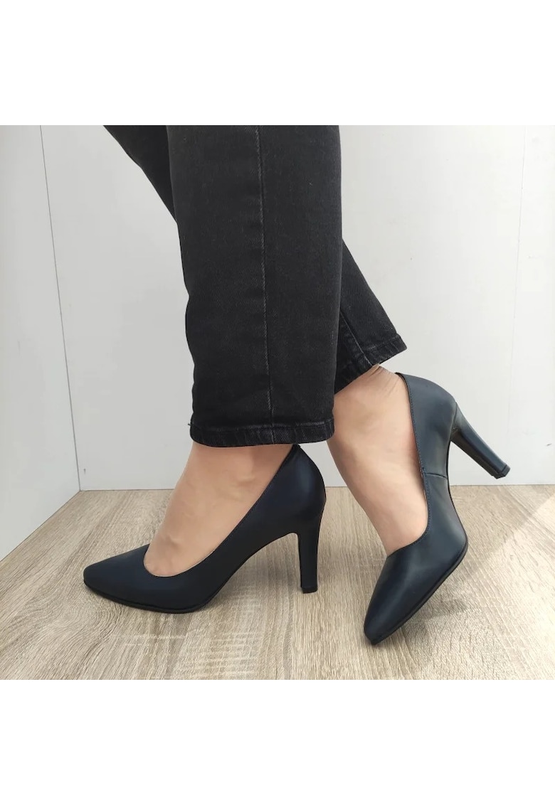 Pantofi Eleganti Dama 5121 Bleumarin - Bleumarin - Bleumarin
