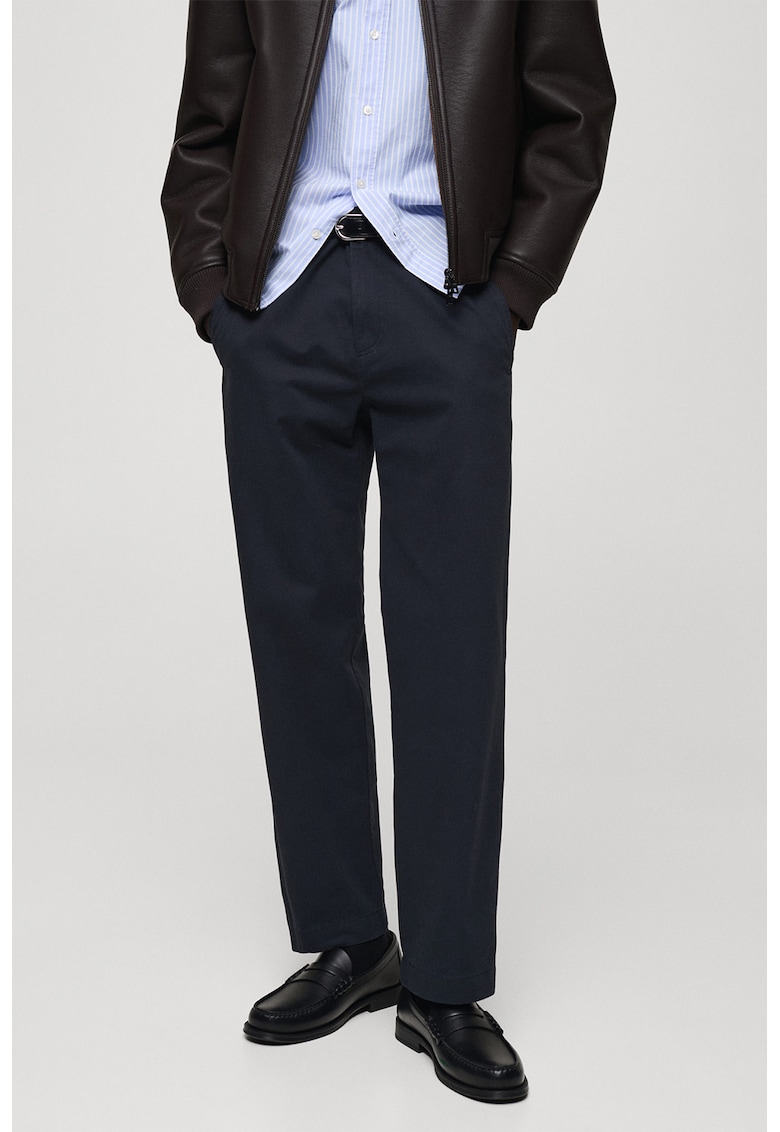 Pantaloni chino cu talie ajustabila