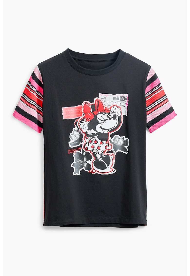 Tricou cu imprimeu cu desene animate