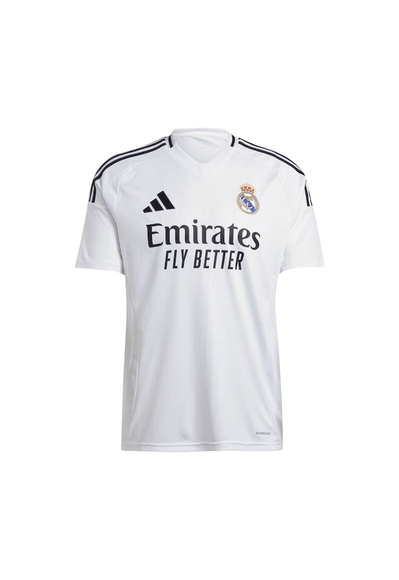 Tricou sport pentru barbati - Poliester - Alb/Negru -