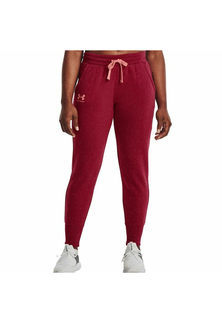 Pantaloni sport dama Rival - visiniu - M - bumbac - Visiniu