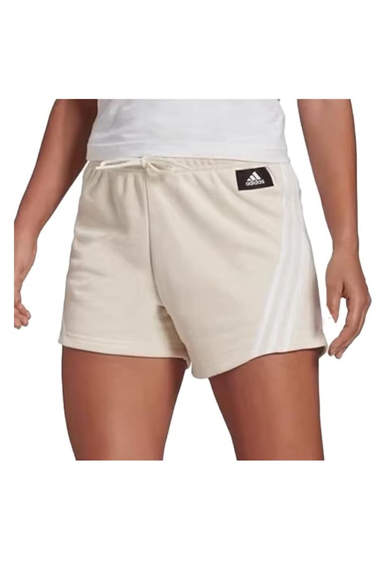 Pantaloni scurti sport dama bumbac/poliester - bej