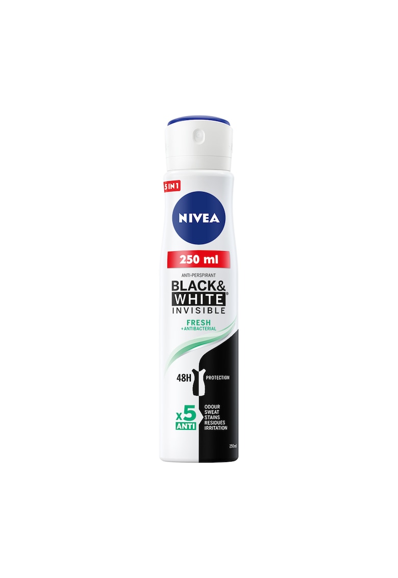 Deodorant spray Invisible for Black & White - 250 ml