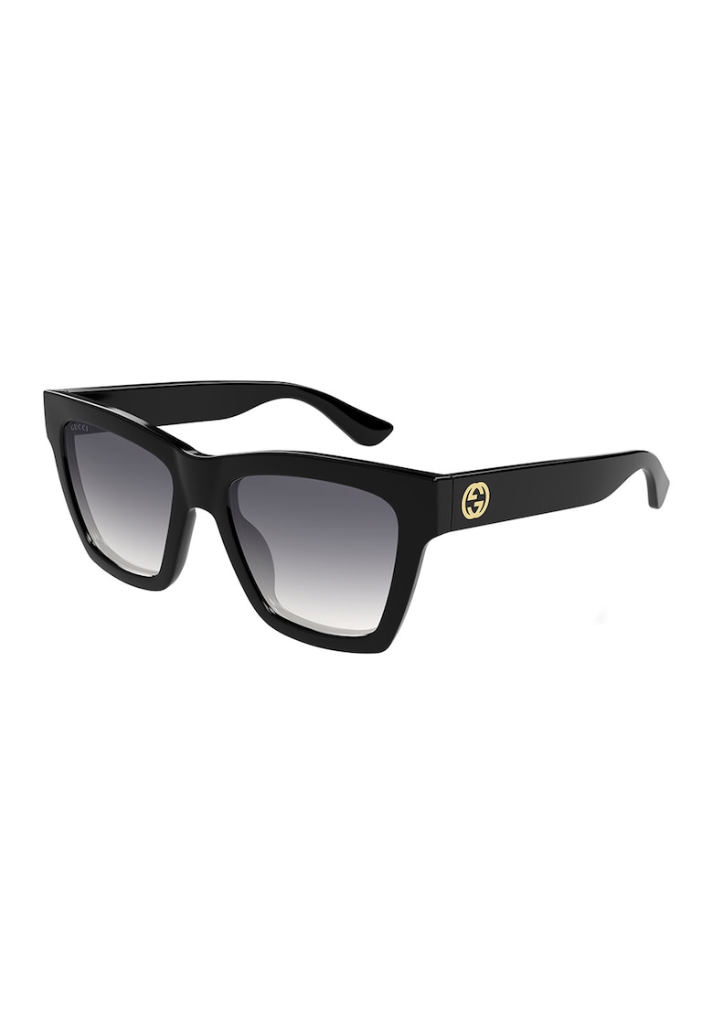 Ochelari de soare cu lentile in degrade - 69875 - Auriu/Negru