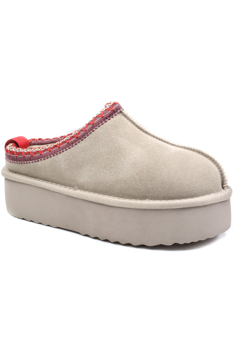 Saboti dama - piele intoarsa - I1253