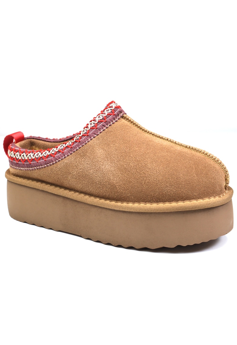 Saboti dama - piele intoarsa - I1253