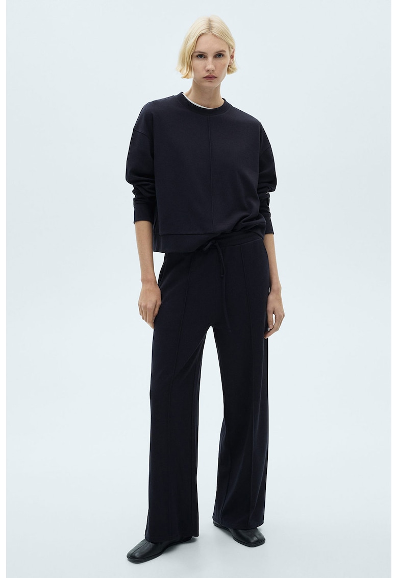 Pulover lejer cu maneci cazute