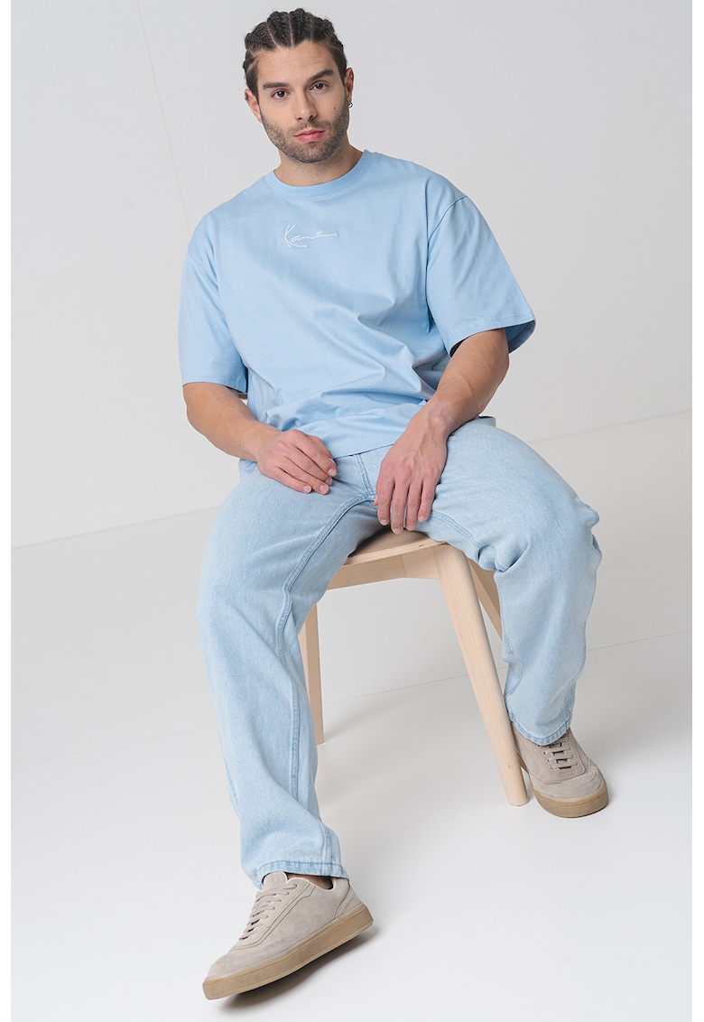 Blugi baggy Small Signature - Albastru pastel