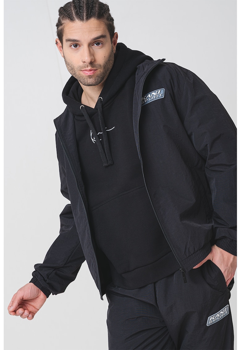 Geaca cu gluga si buzunare laterale