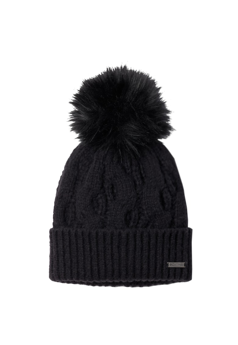 Columbia Caciula dama - Boundless Days Cable Knit Pom Beanie 2092641 - Negru