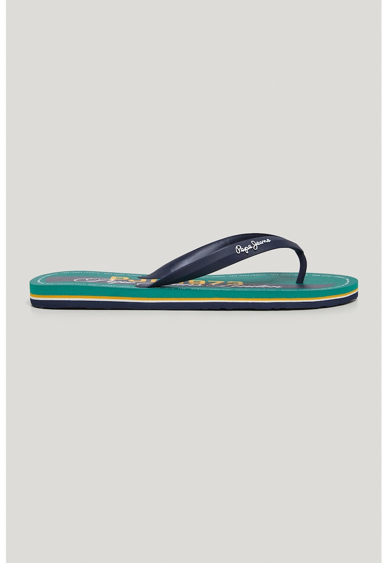 Papuci flip-flop cu model