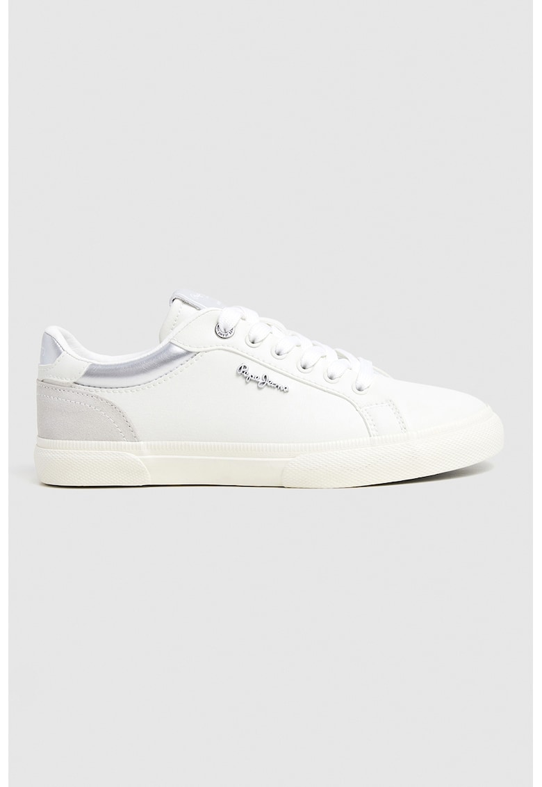 Pantofi sport cu detalii de piele intoarsa