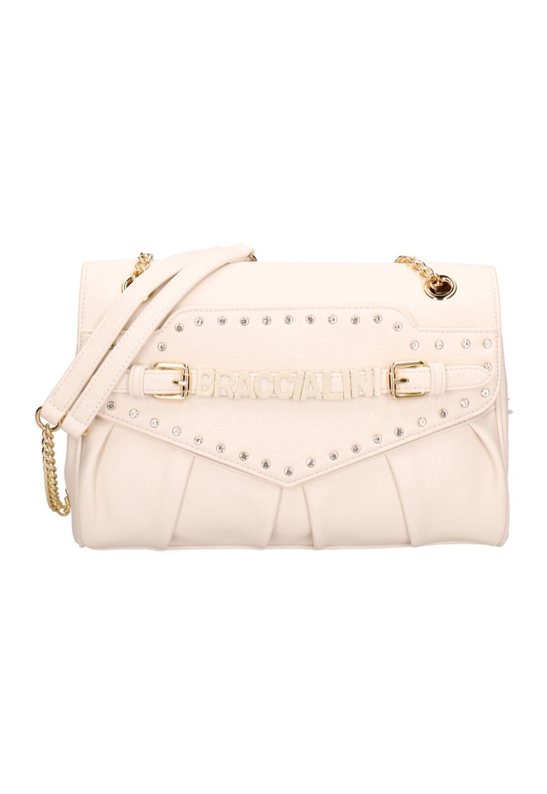 Geanta crossbody din piele ecologica cu clapa 207965