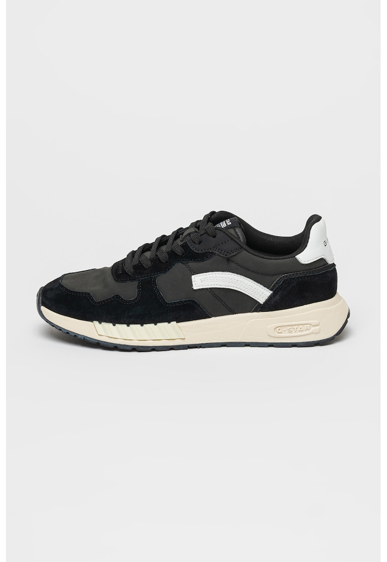 Pantofi sport din piele intoarsa si piele ecologica Aver