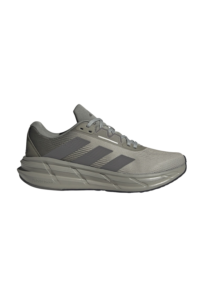 Pantofi Questar 3 cu aspect tricotat pentru alergare - Gri/Gri inchis