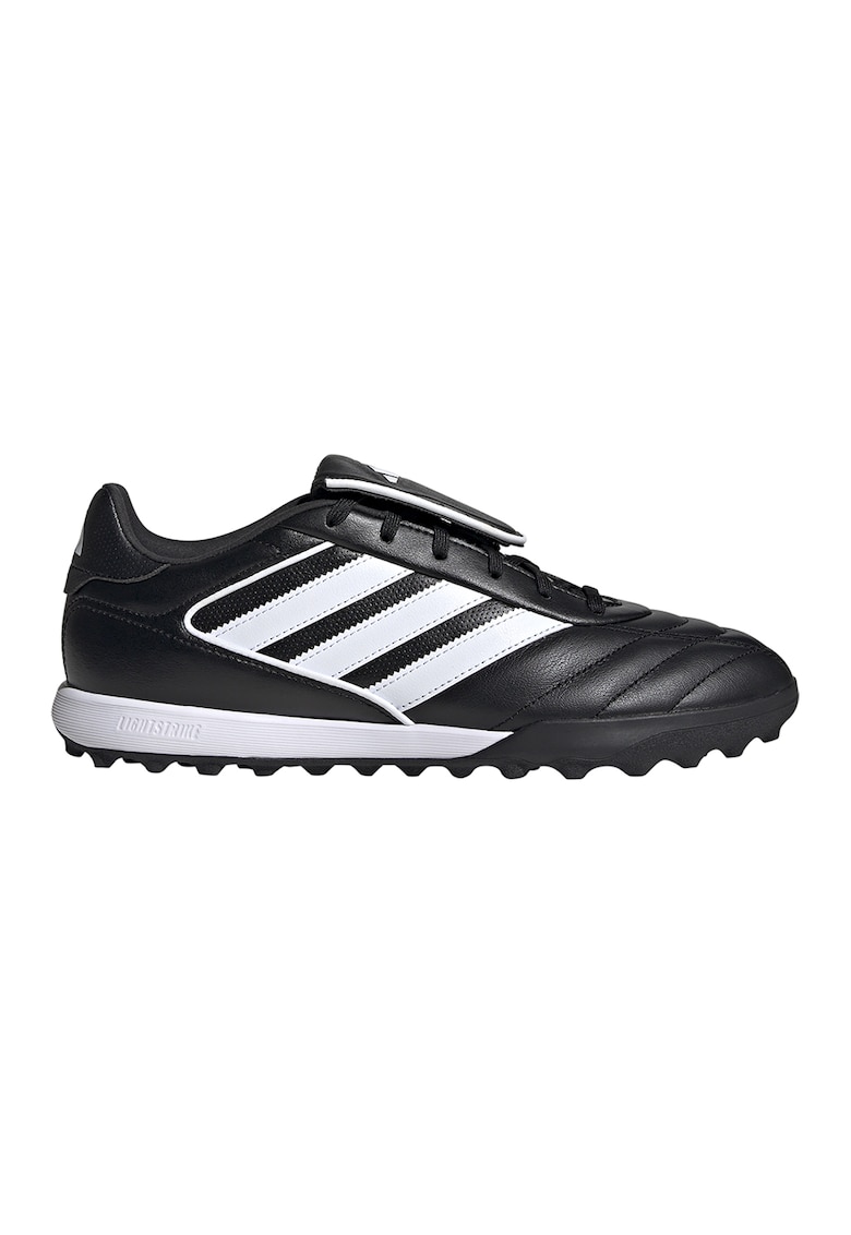 Pantofi de piele pentru fotbal Copa Gloro II - Negru/Alb optic