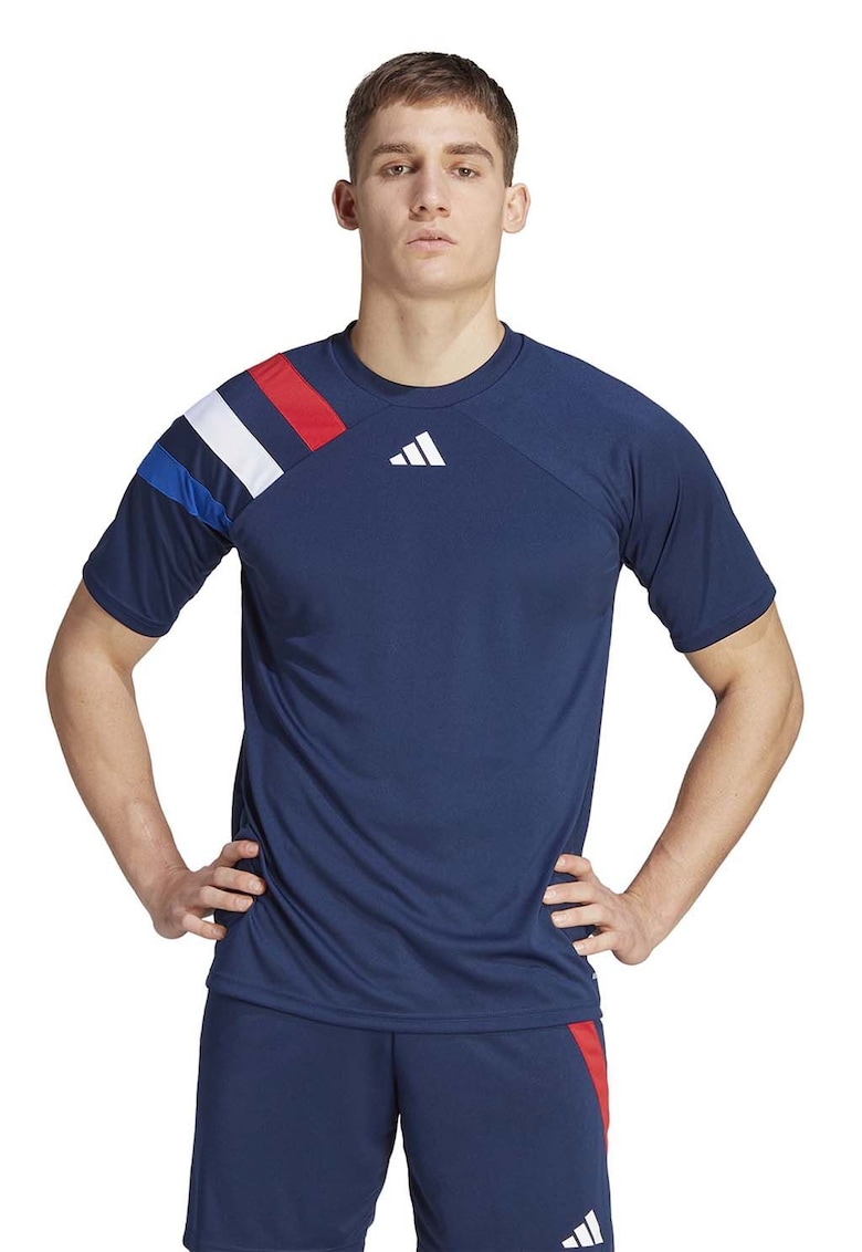 Trico pentru fotbal Fortore - Albastru inchis/Rosu vermillion