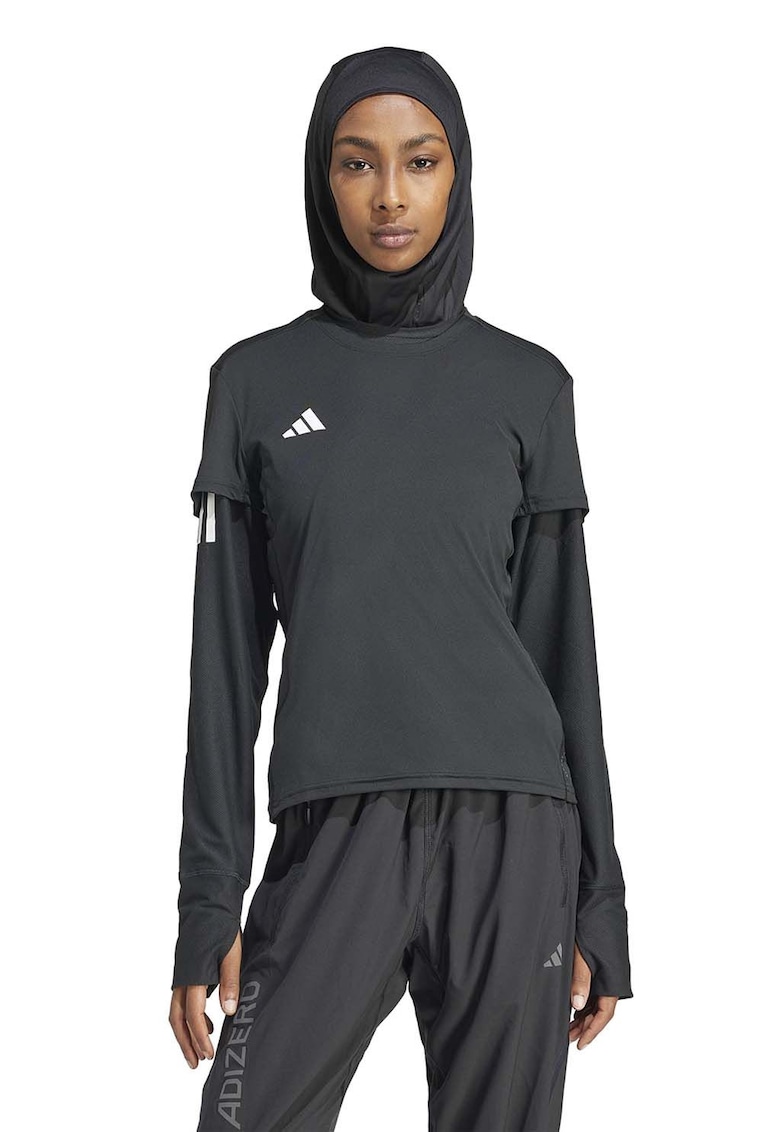 Tricou pentru alergare Adizero - Negru