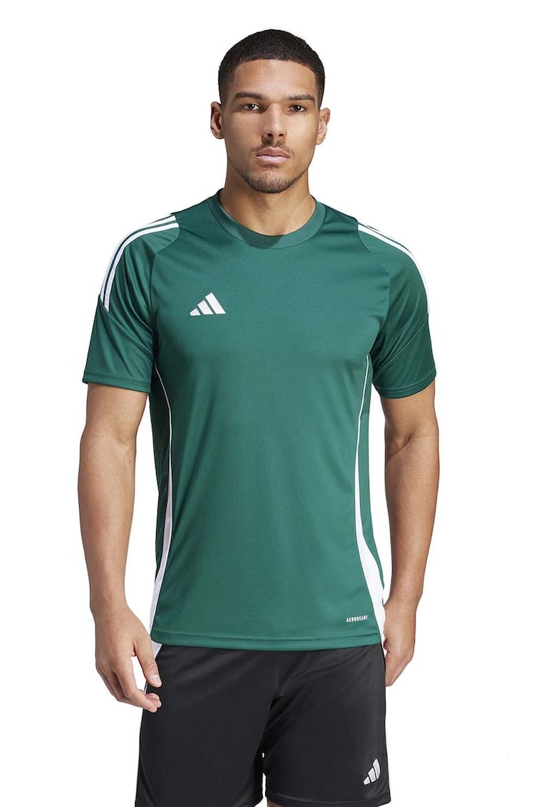 Tricou slim fit pentru fotbal TIRO24